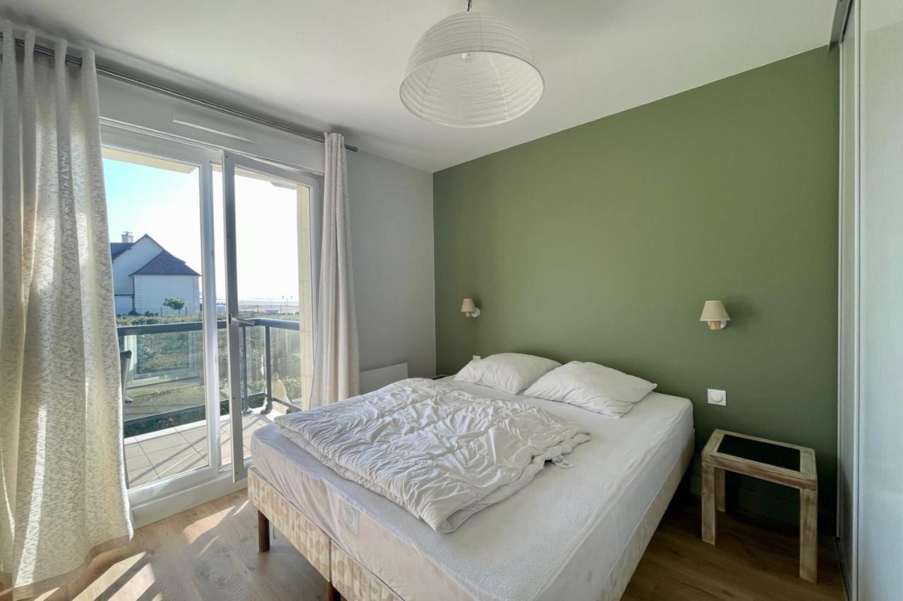 Apartamento The Ammonite Sea View With Large Balcony Bénerville-sur-Mer Exterior foto
